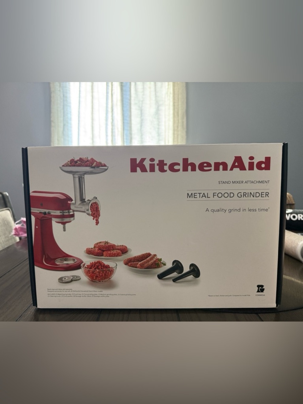 KitchenAid Meat Food Grinder Attachment for Stand Mixer. New in Box!!